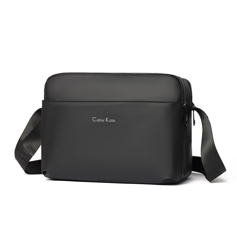 Business Men's Shoulder Bag Waterproof Commuter Crossbody Bag Large Capacity Messenger Bag