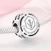 925 Sterling Silver Symbol Doze Sinal De Carreira Beads For Jewelry Making Fit Original European Charm Women Bracelet Necklace