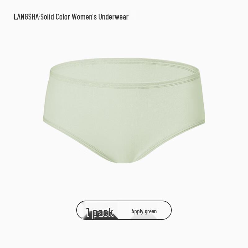

LangSha Women s Antibacterial Seamless Breathable Mid-Waist Cotton Underwear