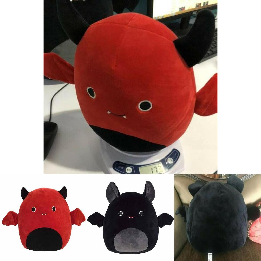 Чарівна Плюшева Іграшка Диявольський Кажан на Хелловін М'яка та Затишна Набита Мультяшна Лялька Для Дітей