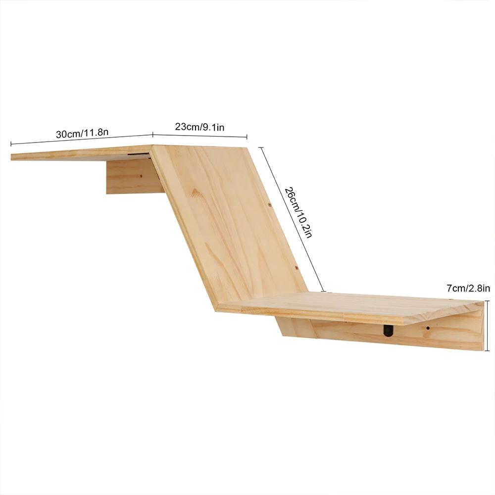 

Z-type Cat Tower Left Higher Than Right Kitten Playground with Perch Chew-Resistant Material Safe for Pets as picture