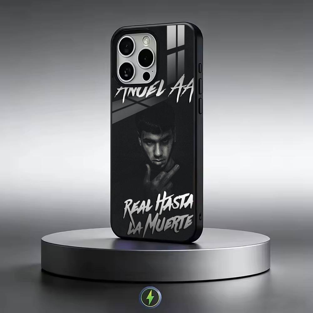 A-Anuel AA-Real Hasta La Muerte   Phone Case For iPhone17,16,15,14,13,12,11 Plus,Pro Magnetic For Magsafe Wireless Charging