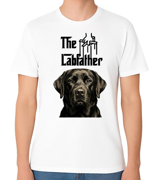 

The Labfather Godfather Parody Black Labrador Dog Unisex T-Shirt 5XL різнокольоровий