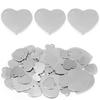 10pcs/Lot 10 14 18mm Heart Stainless Steel Charms for Jewelry Making Logo Small Heart Charms Pendant DIY Bracelet Necklace