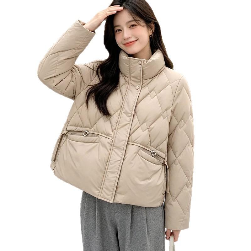 Short down jacket women's new winter duck down small thickened explosive jacket Pinghu