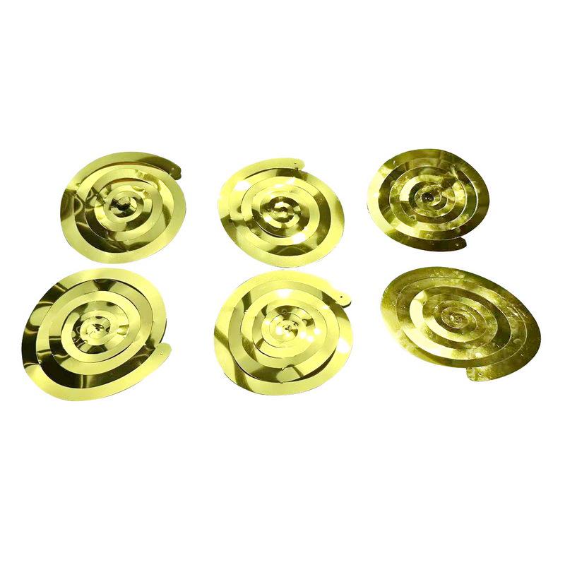 Festival & Birthday Swirl Ceiling Decorations: Hanging PVC Ornament for Windows, Corridors, and More.