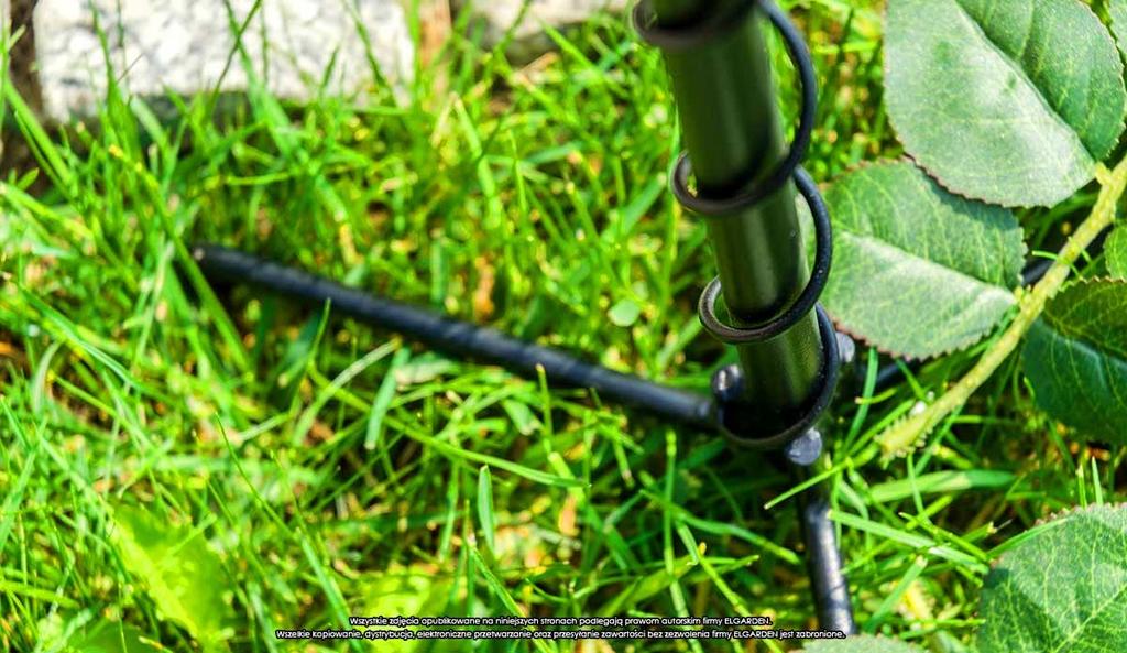 KADAX Zahradní slunečník Popínavé růže Břečťan 190 cm