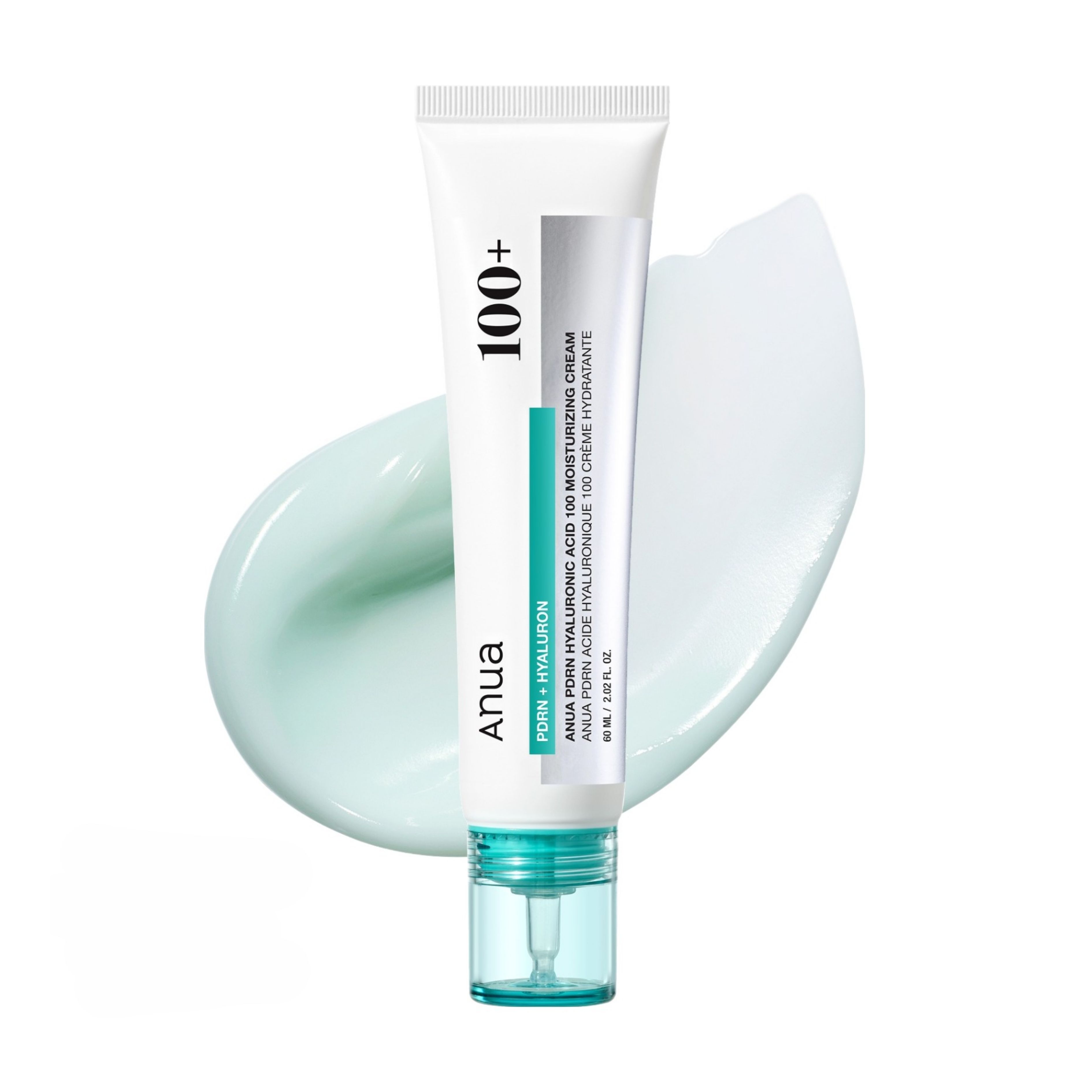 Anua PDRN Hyaluronic Acid 100 Moisture Cream Hydrating Barrier Face Cream 60ml