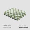 Checkered Bath Towel Cotton Face Towel Adult Absorbent Towels Gift Towel Supplies Bathing Tools