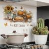 Warm Kitchen Decoration Stickers, Autumn Harvest Decoration, Wall Beautification, Healing Atmosphere Effect