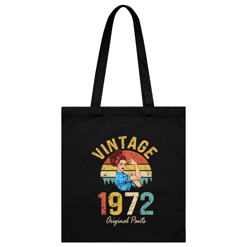 Women's Shoulder Bag Vintage Printed Shopping Bag Casual Fashion Birthday Year Women's Vintage Handbag