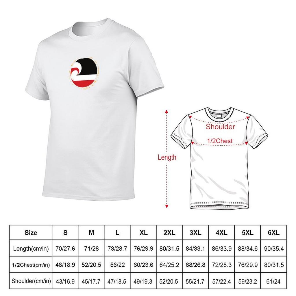 Tino Rangatiratanga Flag T-Shirt T Shirt Man Plain Man T Shirts for Men Casual Cotton Tshirt 100% T-Shirt