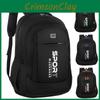 Letter Print Sport Breathable Oxford Backpack Laptop Bag Ergonomic Commute Gift