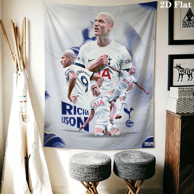 The Spurs Wall Hanging Printed Fabric Blanket Decorative Tapestries for Bedroom Living Room Home Decor