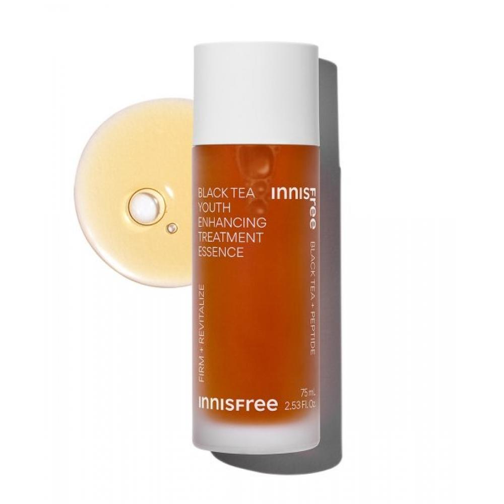 Innisfree Эссенция для лица с черным чаем для молодости кожи 75 мл FREE