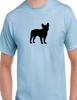 Standing French Bulldog T-Shirt Frenchie Cute Pet Puppy Animal Friend Tee Shirt