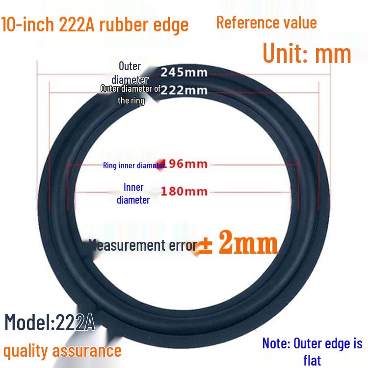Speaker Repair Rubber Edge Ring - Replacement Folding Parts