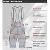 RION Men Women MTB Road Bike Cycling Bib Shorts Padded Breathable Long Distance Comfort Dolomiti 8H Outdoor Bicycle Clothing