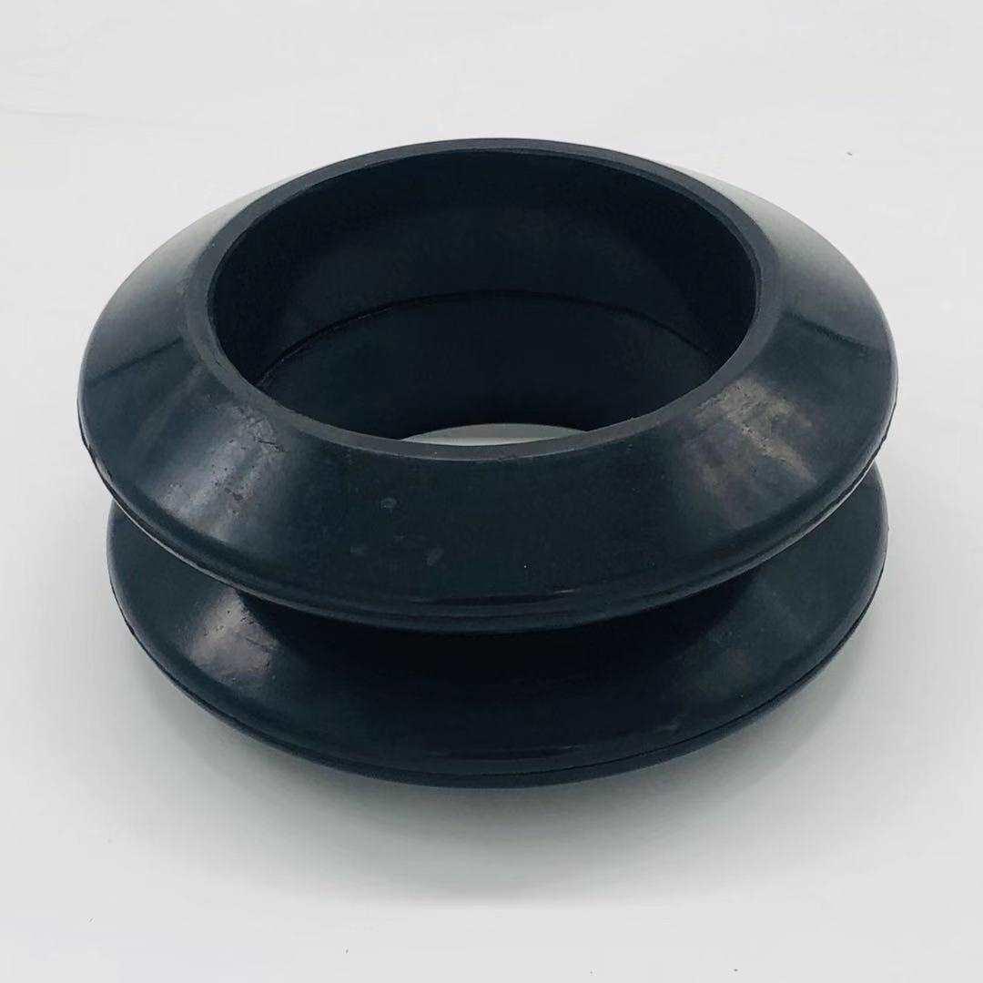 Spiral Rubber-Coated Roller with Buffer Cleaning Belt and Bracket Idler