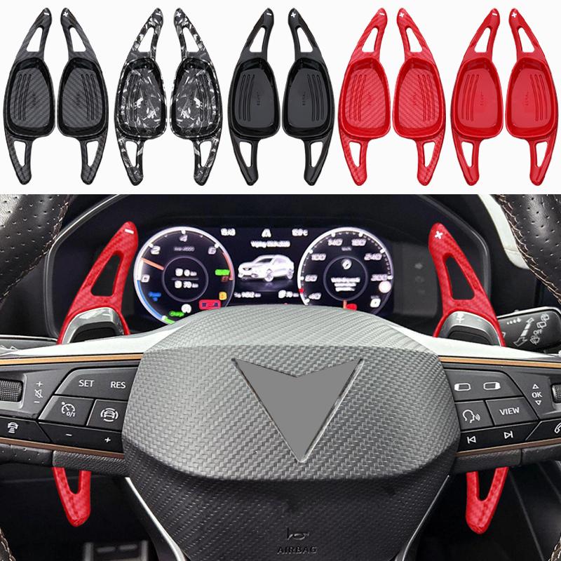 For Seat Cupra Formentor Leon Ateca 2024 Terramar 2025 Car Steering Wheel Shift Paddle Shifter Extend