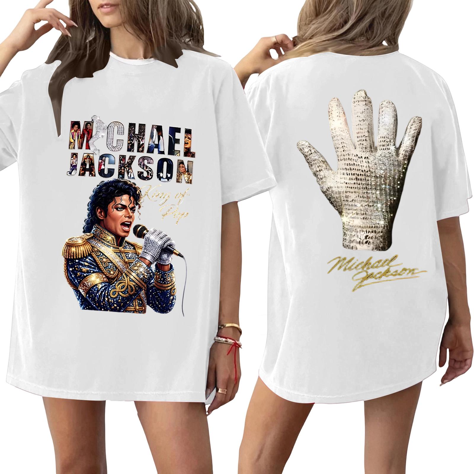 

Women s Fashionable Casual Short Sleeved Printed T-Shirt Round Neck Top XL білий