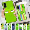 Popular D-Duolingo Green Owl Phone Case For Samsung S 24 Fe 25 Ultra Plus 20 Lite 21 30 22 23 24 22 Ultra 5G Fundas