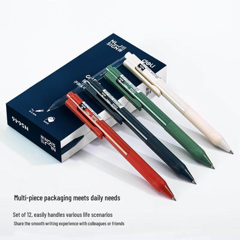 Deli Press-Type Gel Pen