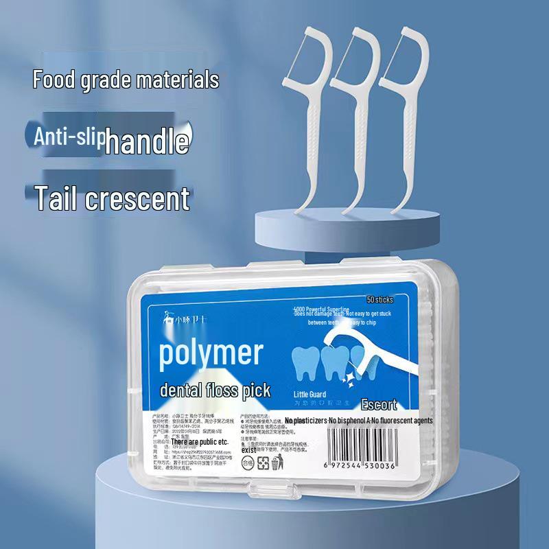 Little Woodpecker Family Pack: Disposable Floss Picks & Toothpicks