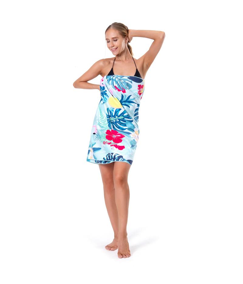 Printed Beach Towel Full Version Printed Pattern Digital Printing Quick-drying Absorbent Beach Towel Swimming Bath Towel