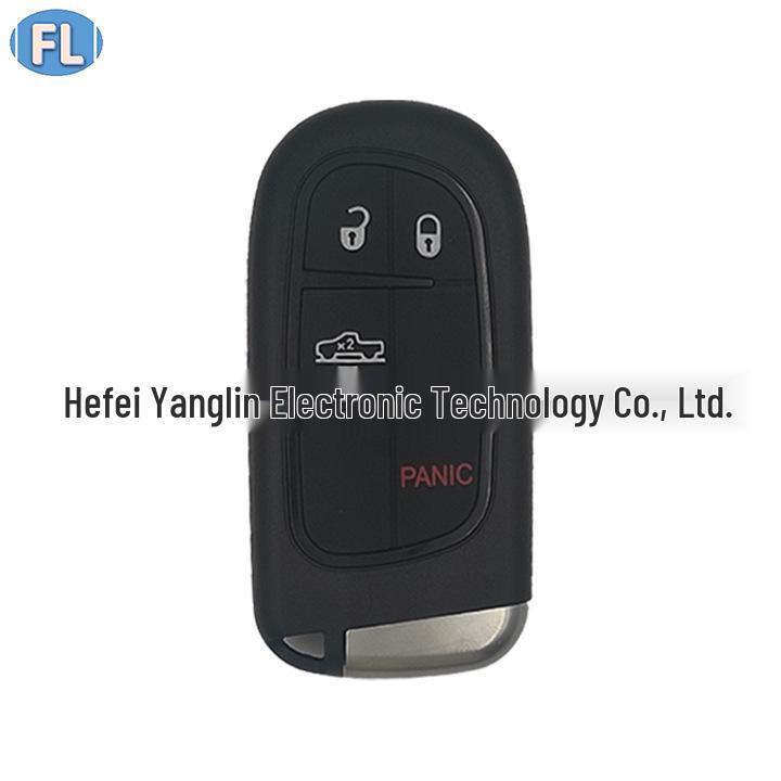 3+1 Button 433MHz Smart Key with 4A Chip for Jeep Cherokee