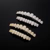 TOPGRILLZ Iced Out 10 Top &10 Bottom 5A CZ Stones Teeth Grillz Punk Rapper 14K Gold Plated Zircon Tooth Caps For Mouth Jewelry