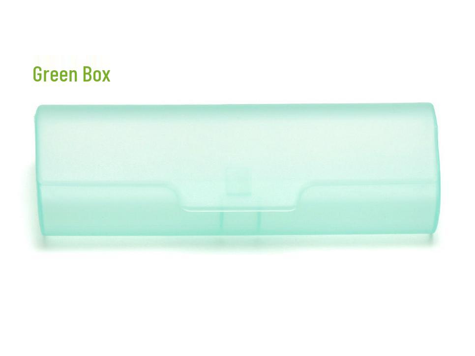 Ultraleichtes mattiertes Kunststoff-Brillenetui