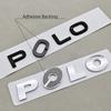 2026 Hot For Volkswagen VW 3D ABS Logo Polo Letters Badge Car Rear Trunk Emblem Sticker for Volkswagen VW Polo 4 5 6R 6C 6N 9N M