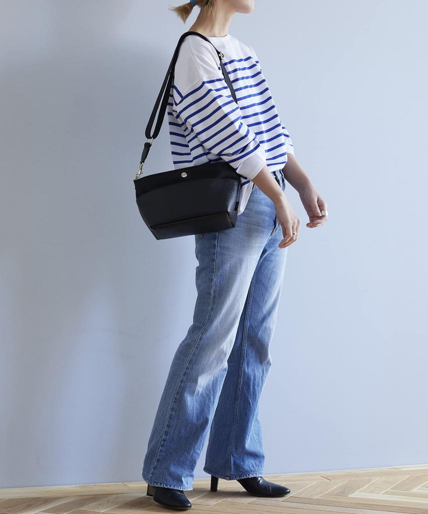[Featured in the April issue of VERY] [Breath TOPKAPI] SCOTCH GRAIN Mother's Bag, Two-Tone Shoulder Bag