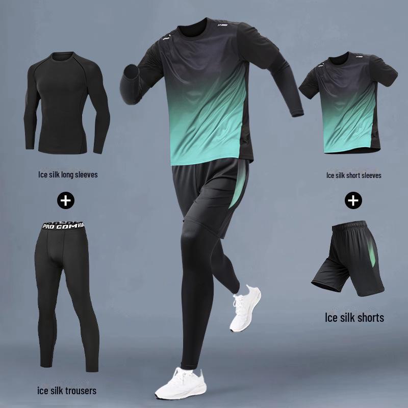 Men's Quick-Dry Running Suit: Tracksuit for Gym, Marathon, Cycling, Basketball & Morning Run