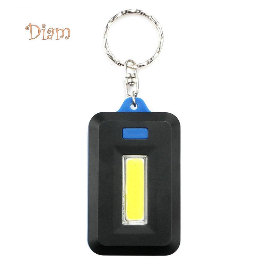 CO&LO Portable Mini COB LED Keychain Flashlight Outdoor Camping Climbing Light Lamp