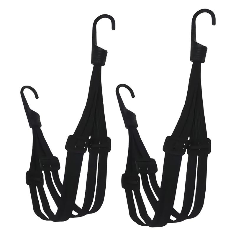 Adjustable Helmet Luggage Rope Stretchable Luggage Rope Nonslip Grip Motorcycle Travel Accessory Fastening