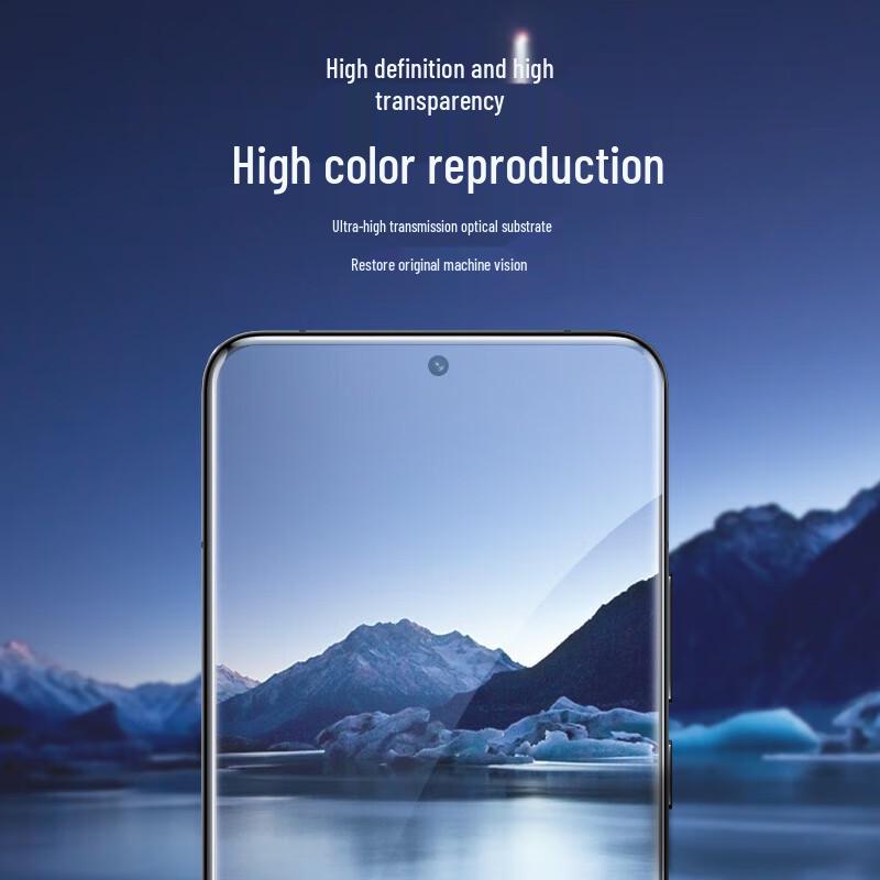 Pan. Niebieskie Szkło Hartowane UV Blue Gorilla do Xiaomi 14 Ultra/14 Pro