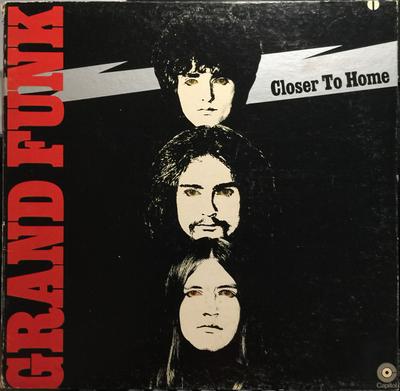 LP Record GRAND FUNK RAILROAD  Closer To Home SKAO471 Capitol Records 1970 Canada Rock Used
