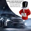 High Quality Material Decoration Car Gear Knob Cover Hoodie Car Gear Stick Hoodie Gear Stick Cover Car Comfortable Handle Cover