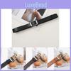 Stylish Retro Black Unisex Pu Belt For Jeans Ideal For Students And Casual Fashion