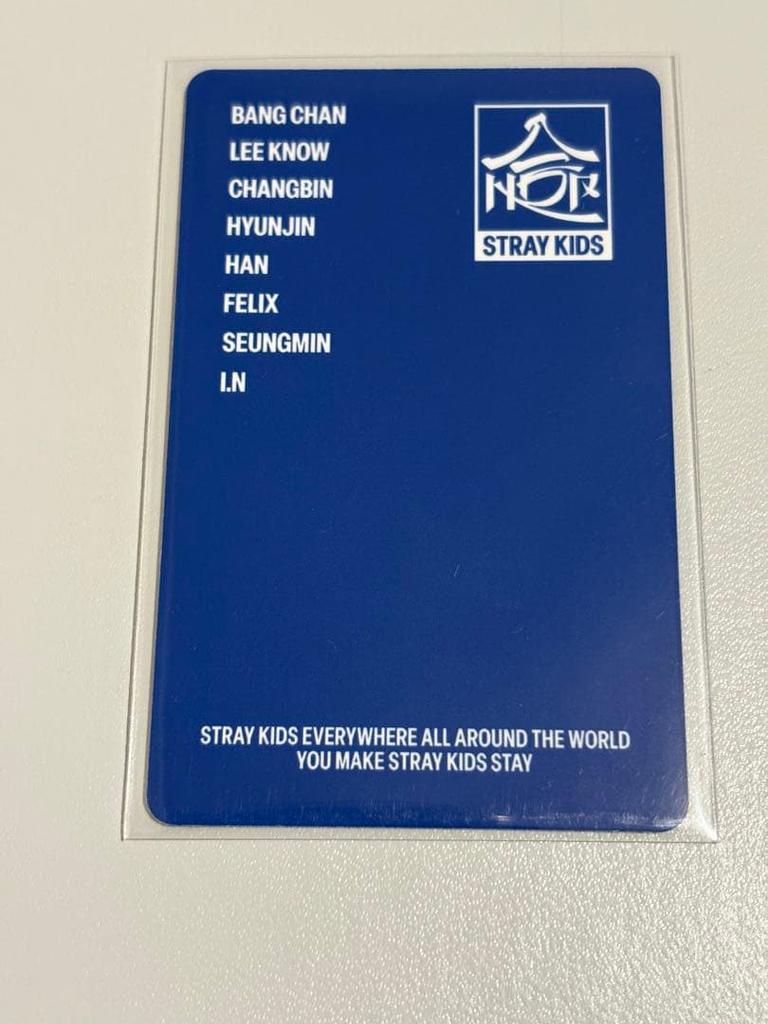 [USED] Stray Kids Bang Chan HOP Nemo Ver. JYP Bonus Trading Card