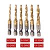 Multiple Processing Steps Step Processing Hex Shank Drill Bit High Speed Steel Drill Bit Set High Quality Soft Metals