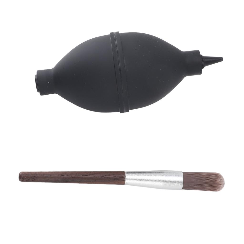 Air Blower Dust Blower for Coffee Grinder ABS Silicone Coffee Powder Air Move Cleaning Tool with Brush for Camera
