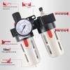 Air Source Processor 2-Piece Oil-Water Separator AR/BR/BFR/BFC2000 Air Filter Pressure Regulator.