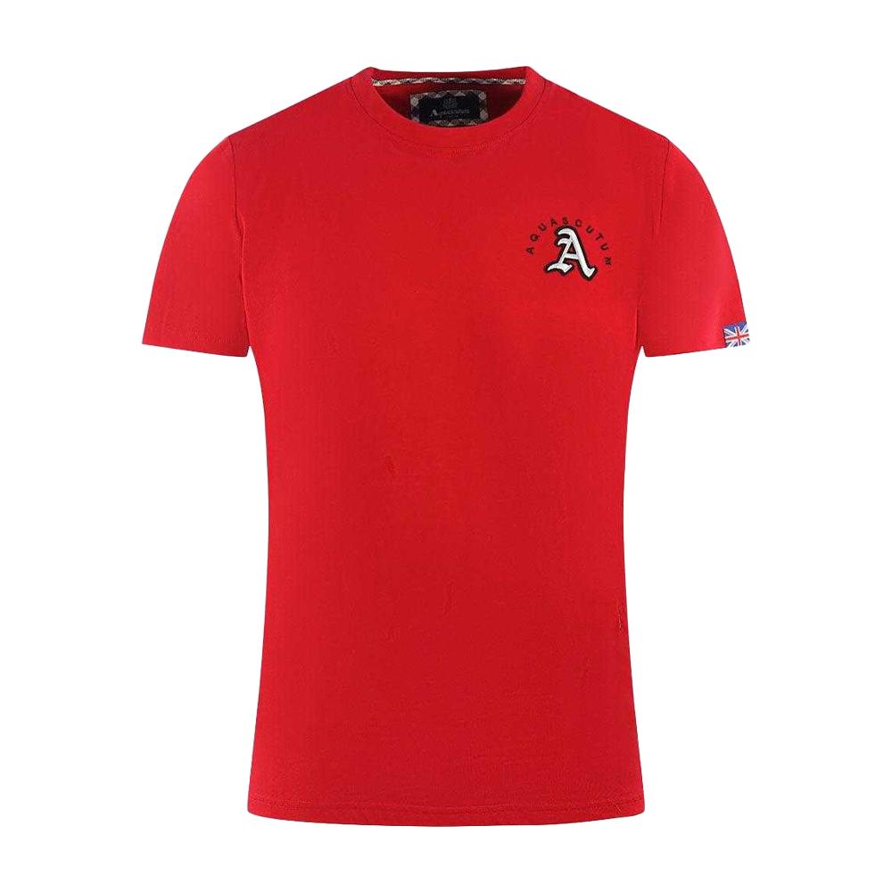 Aquascutum Mens London Embroidered Logo T-Shirt