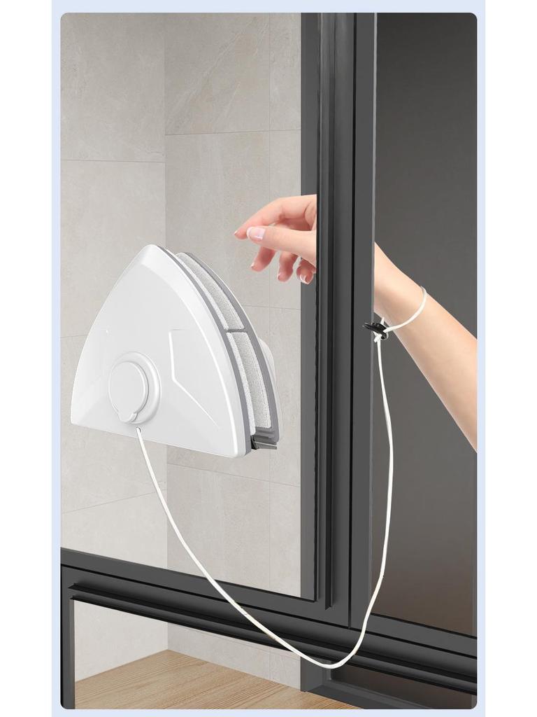 Double-Sided Water-Holding Glass Wiper for High-Rise Windows - Professional Home Cleaning Tool