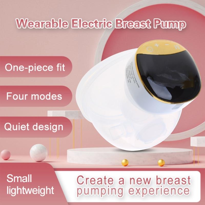 Electric Breast Pump Battery Powered Multi-modes Combination for Multifunction Breastfeeding Can Be Worn in-Bra