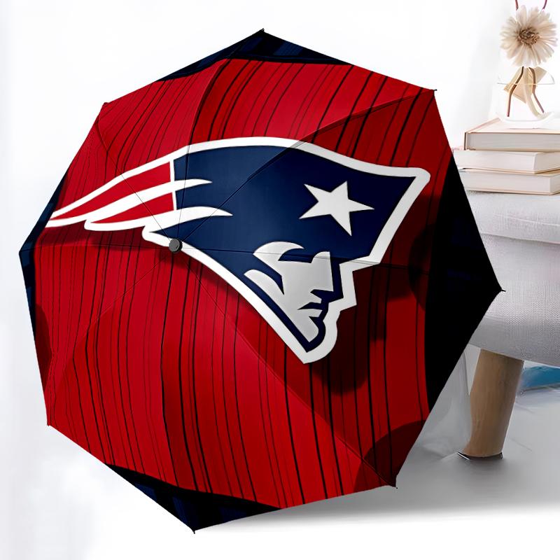 Printed Patriot Logo Folding Umbrella,Outdoor,Leisure,And Travel Umbrella,Durable Umbrella Fabric,Birthday And Holiday Gift