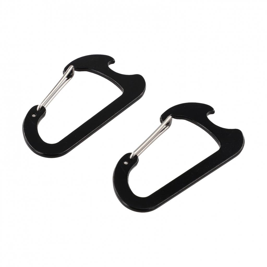 Easy To Carry Aluminum Carabiner Keychain Buckle Outdoor Gear Lightweight Design